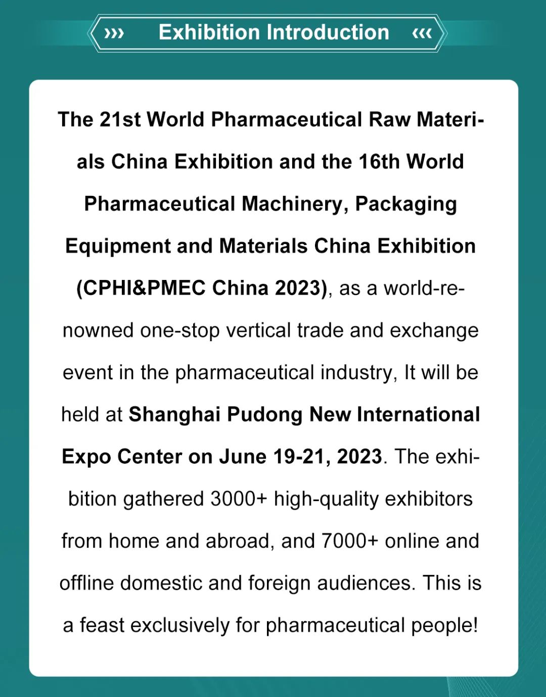 Jhenten Machinery  invites you to CPHI & PMEC China 2023！(圖3)