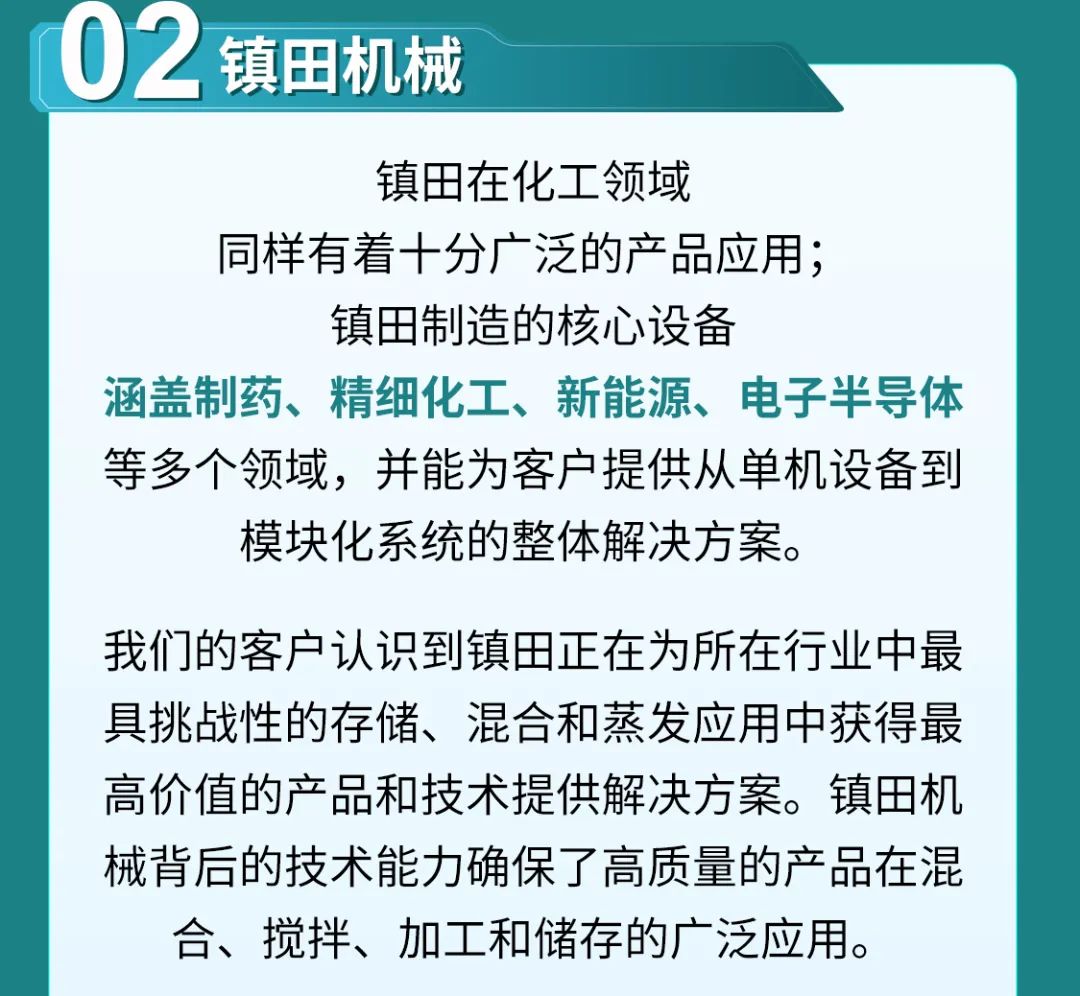鎮(zhèn)田機(jī)械邀您共赴日本東京化工展覽會(huì)INCHEM TOKYO(圖3)